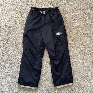 Roxy Girl Snow Ski Snowboard Pants Black Size XS